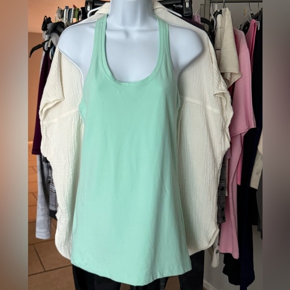 Lululemon Cool Racerback II ‎ Washed Marsh Size 10 - Picture 3 of 11